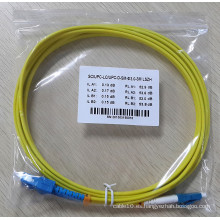 (SC / UPC-LC / UPC dúplex) Lszh Fibra Óptica Patch Leads / Patch Cord